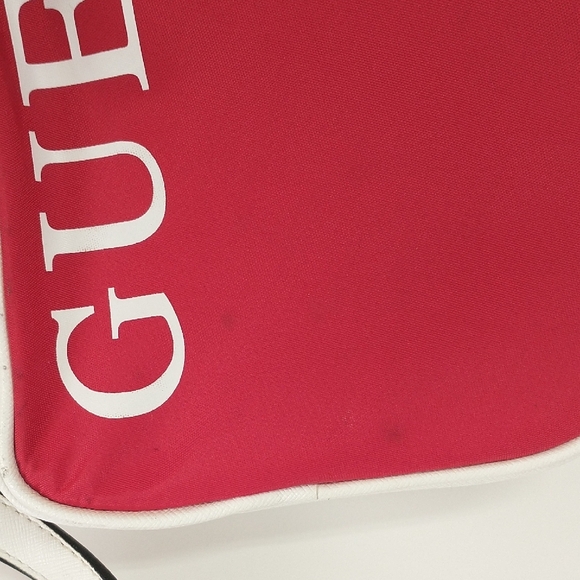 Guess White Monogram Crossbody Bag - Picture 5 of 10